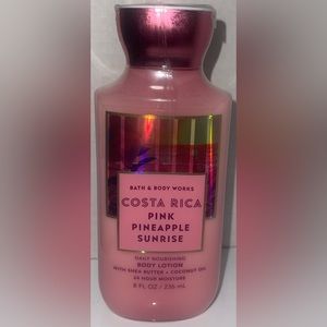 Bath& Body Works COSTA RICA “Pink Pineapple Sunrise”Daily Nourishing Body Lotion